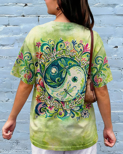 WHISPER WORDS OF WISDOM LET IT BE YINYANG ALL OVER PRINT - TLHG2804262