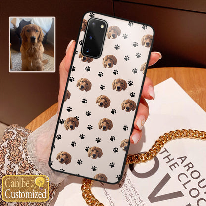 Personalized Pet Dog Cat Head Phone Case