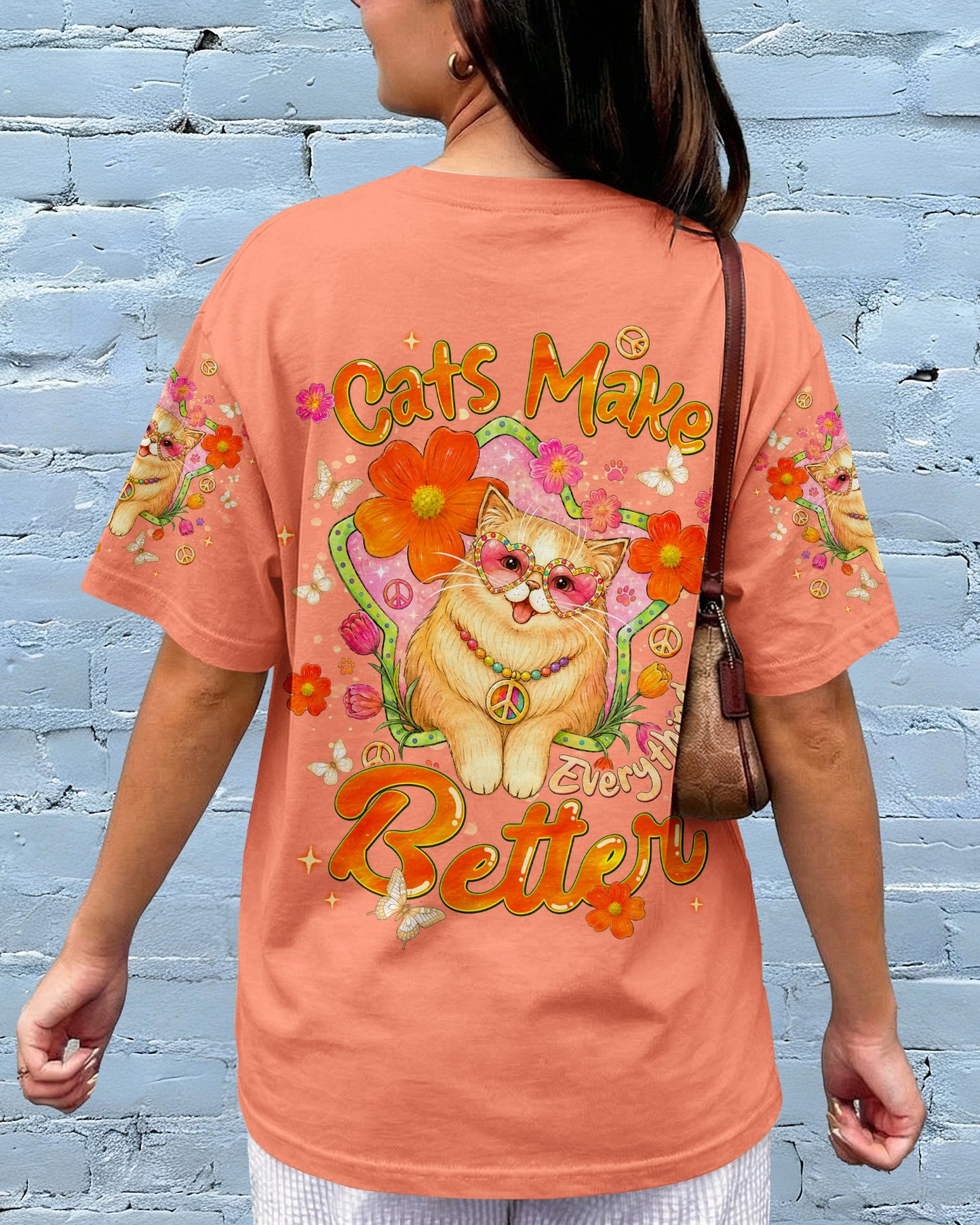 CATS MAKE EVERYTHING BETTER ALL OVER PRINT - TLNT0907263