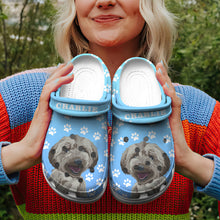 Load image into Gallery viewer, Personalized Pet Dog Cat Paw Custom Clogs
