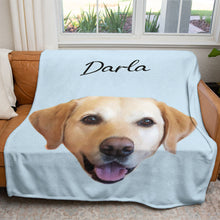 Load image into Gallery viewer, Personalized Pet Soft Blanket
