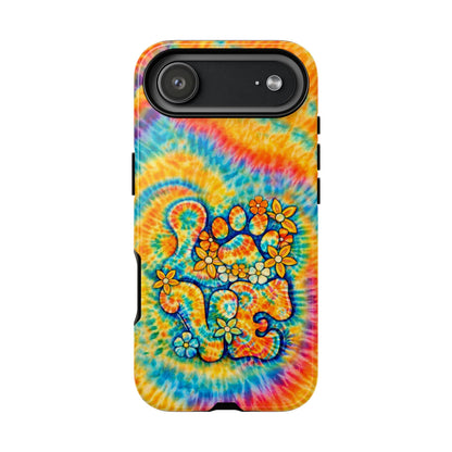 LOVE PAW PRINT SWIRL PHONE CASE  - TLHN2304264