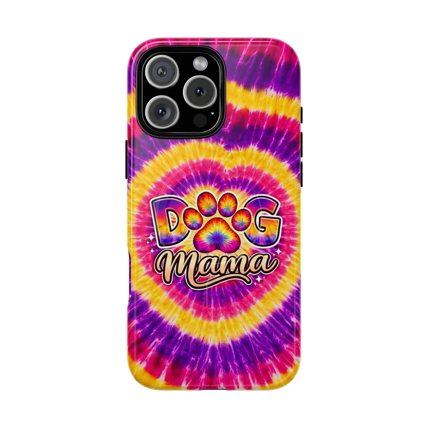 DOG MAMA PAW PRINT SWIRL MAGNETIC PHONE CASE  - TLNT1504261