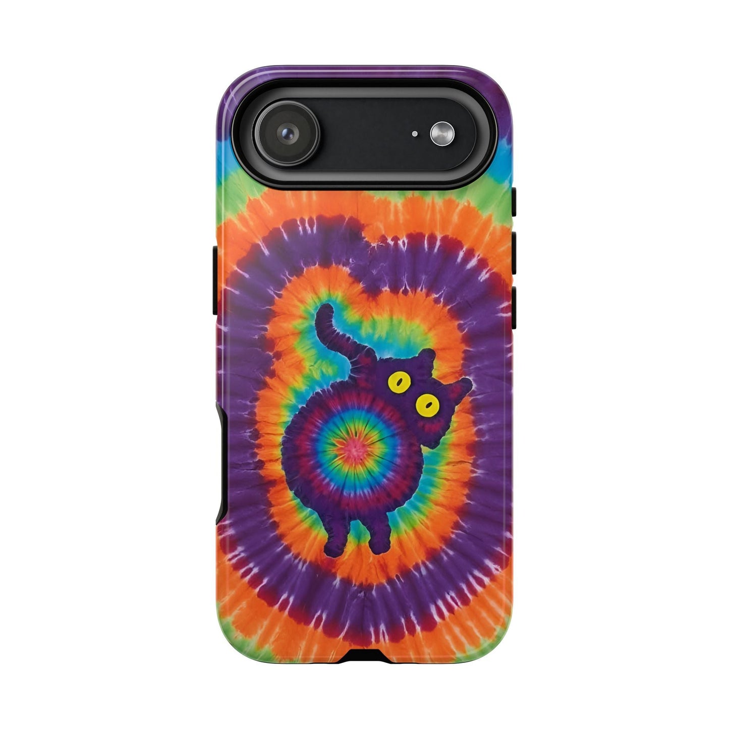 FUNNY CAT SWIRL PHONE CASE - TLNO1604261