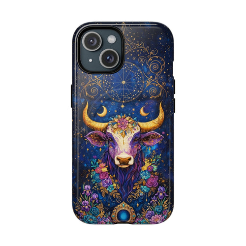 HIPPIE MAGIC COW MAGNETIC PHONE CASE - TLNT2304262