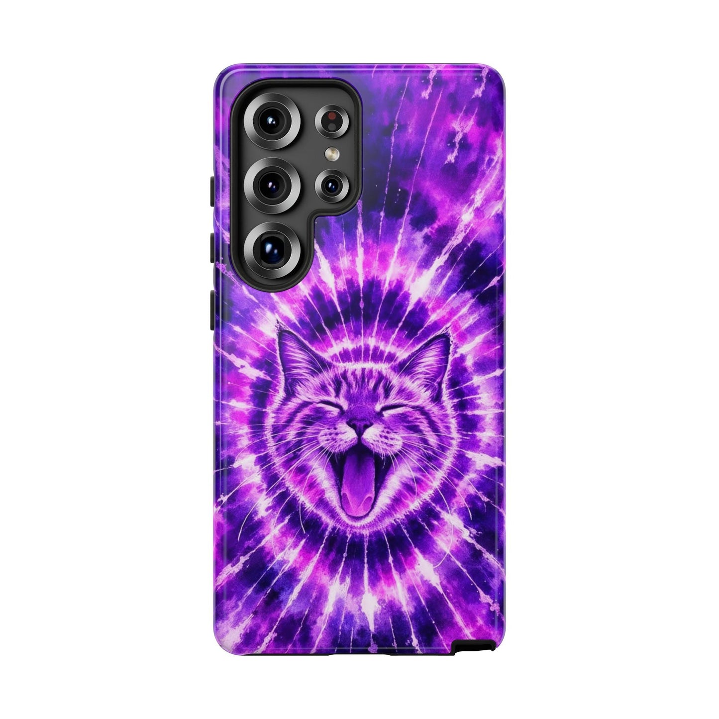 CAT PURPLE SWIRL PHONE CASE  - TLHN1504263