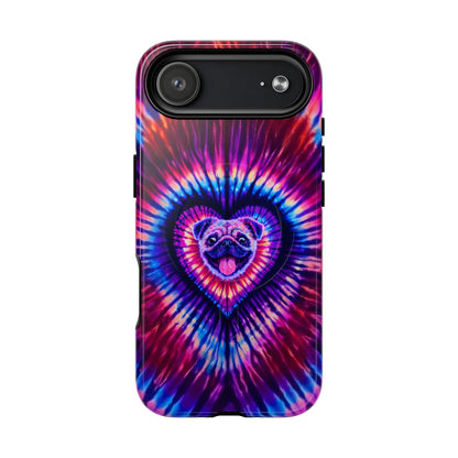 PUG DOG HEART MAGNETIC PHONE CASE - TLTW1104264