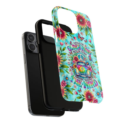 RUNNING AGAINST THE WIND CAR TIE DYE MAGNETIC PHONE CASE - TLNO1804254