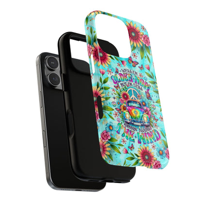 RUNNING AGAINST THE WIND CAR TIE DYE MAGNETIC PHONE CASE - TLNO1804254