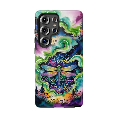 JUST BREATH DRAGONFLY  PHONE CASE  - TLHG2304264