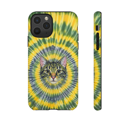 FUNNY CAT SWIRL  PHONE CASE - TLNT1604263