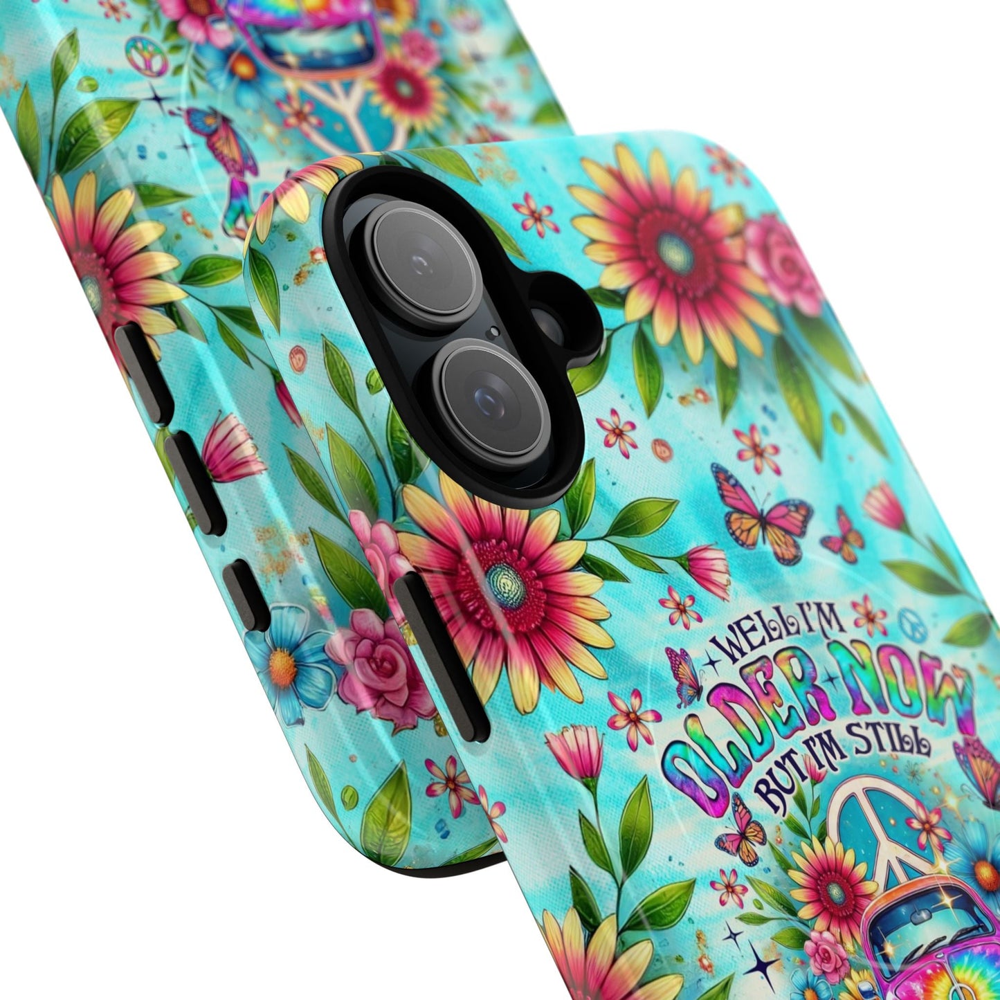 RUNNING AGAINST THE WIND CAR TIE DYE MAGNETIC PHONE CASE - TLNO1804254
