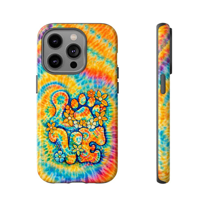 LOVE PAW PRINT SWIRL PHONE CASE  - TLHN2304264