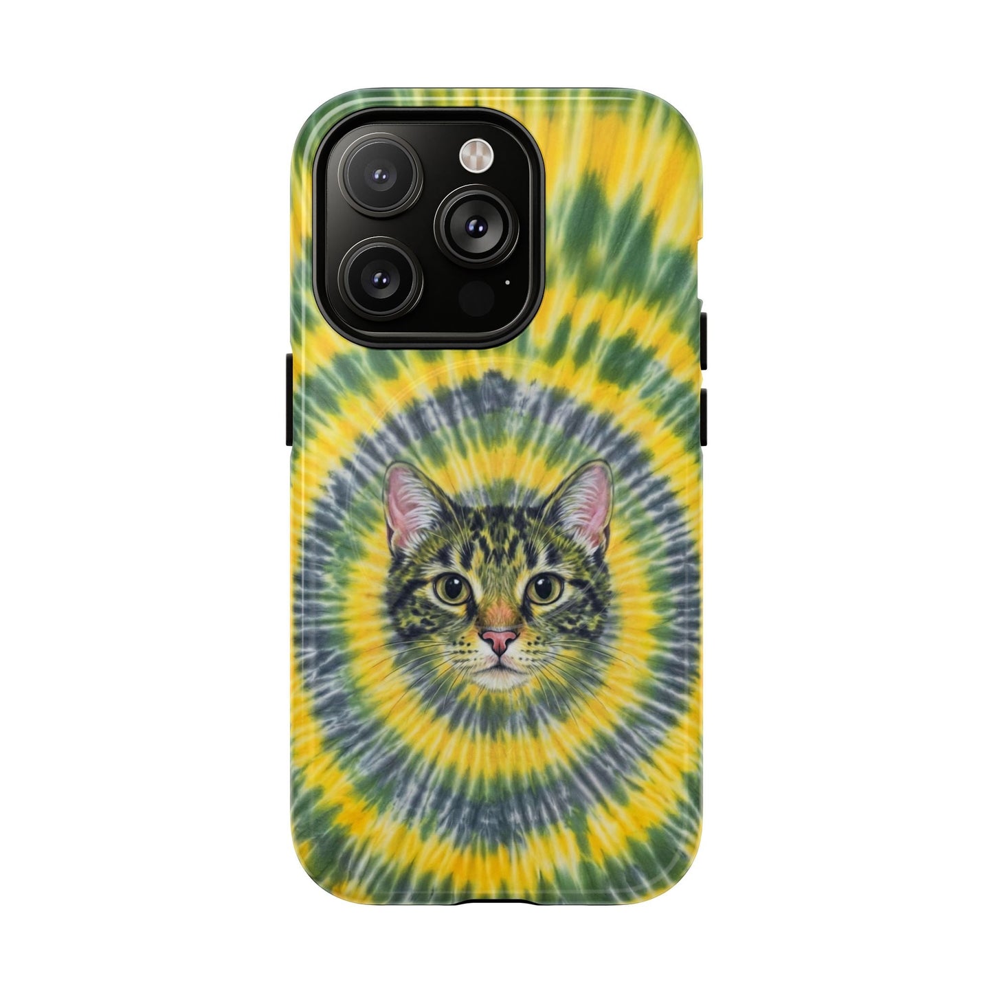 FUNNY CAT SWIRL MAGNETIC PHONE CASE - TLNT1604263