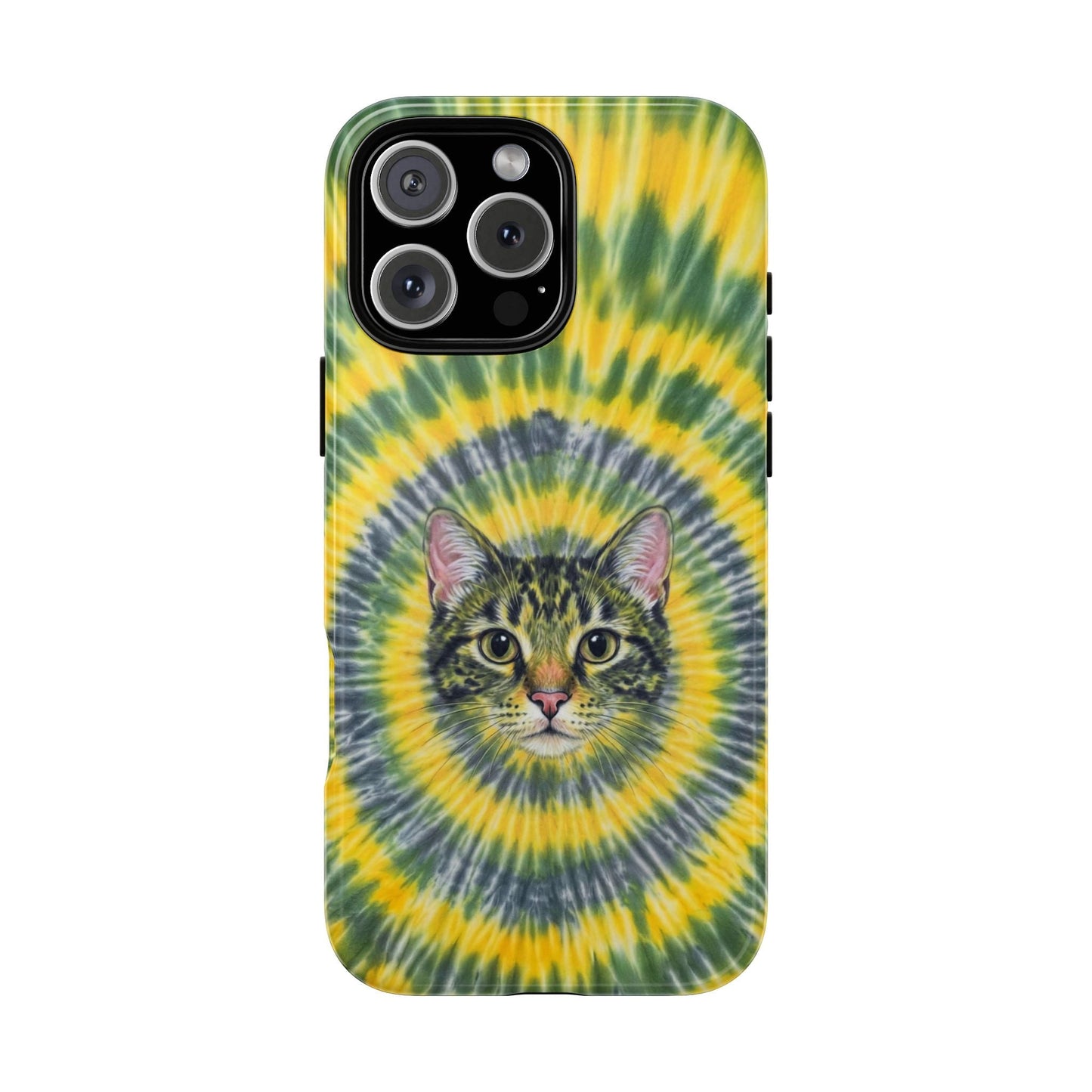 FUNNY CAT SWIRL  PHONE CASE - TLNT1604263