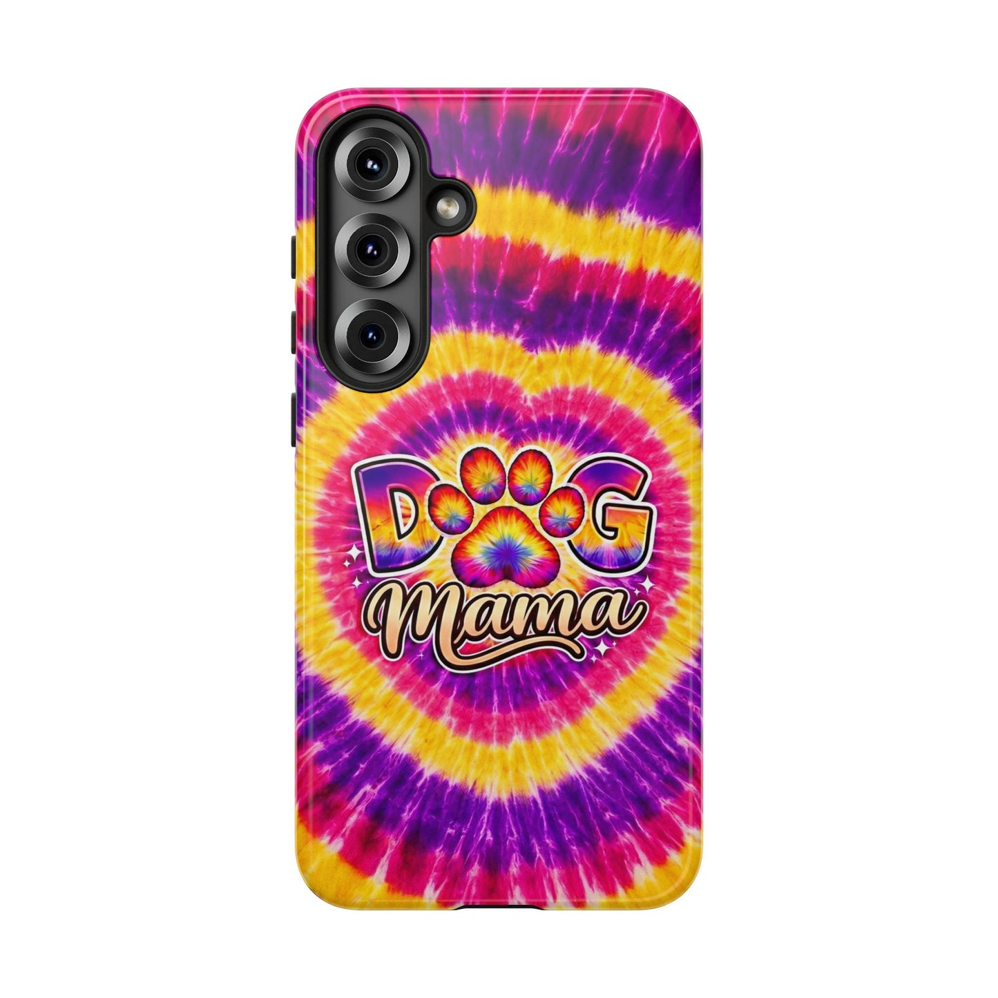 DOG MAMA PAW PRINT SWIRL PHONE CASE   - TLNT1504261