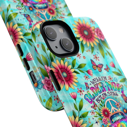 RUNNING AGAINST THE WIND CAR TIE DYE MAGNETIC PHONE CASE - TLNO1804254
