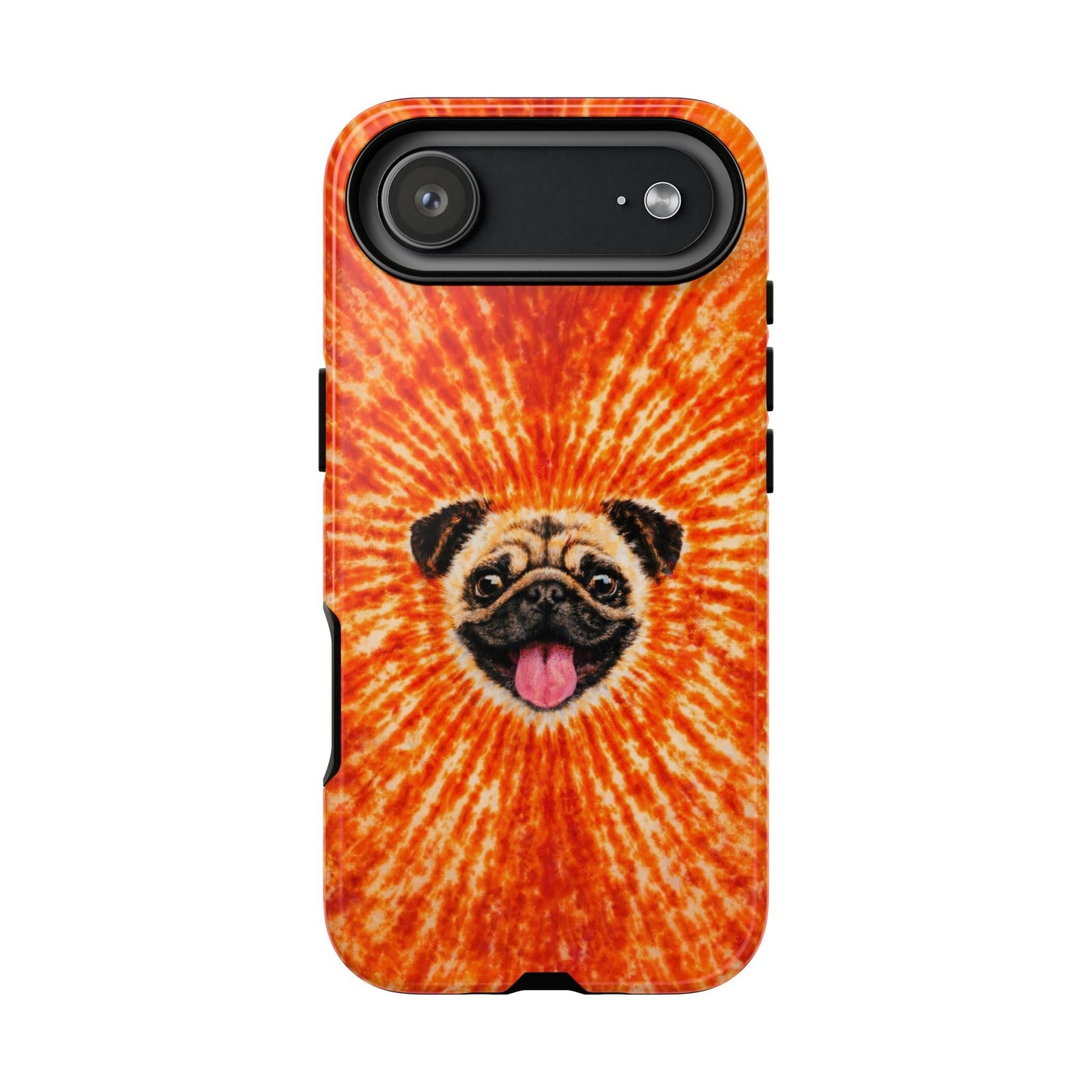 PUG DOG ORANGE  PHONE CASE - TLNT1604261