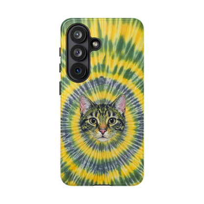 FUNNY CAT SWIRL  PHONE CASE - TLNT1604263