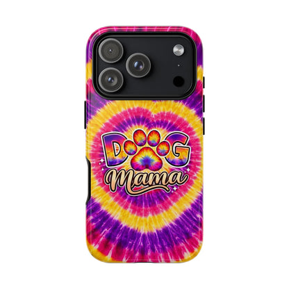 DOG MAMA PAW PRINT SWIRL PHONE CASE   - TLNT1504261