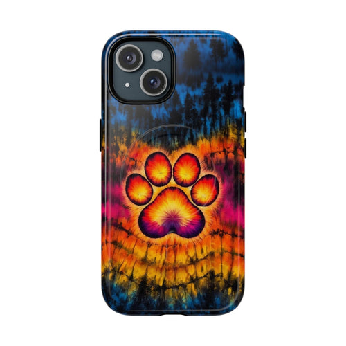 PAW PRINT SWIRL MAGNETIC PHONE CASE  - TLHG2404264
