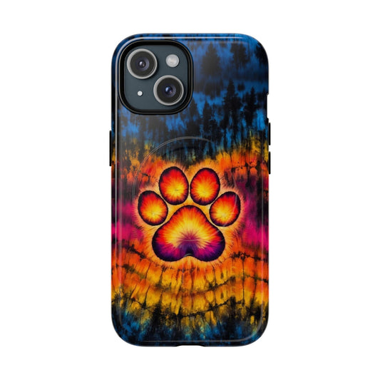 PAW PRINT SWIRL MAGNETIC PHONE CASE  - TLHG2404264
