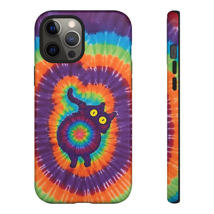 FUNNY CAT SWIRL PHONE CASE - TLNO1604261