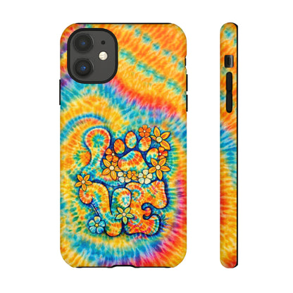 LOVE PAW PRINT SWIRL PHONE CASE  - TLHN2304264