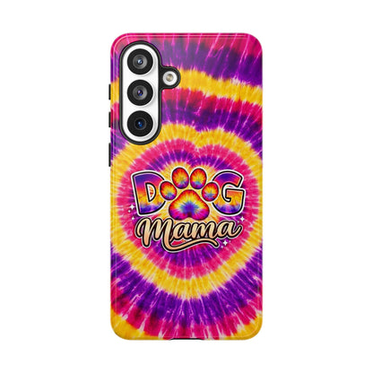 DOG MAMA PAW PRINT SWIRL PHONE CASE   - TLNT1504261
