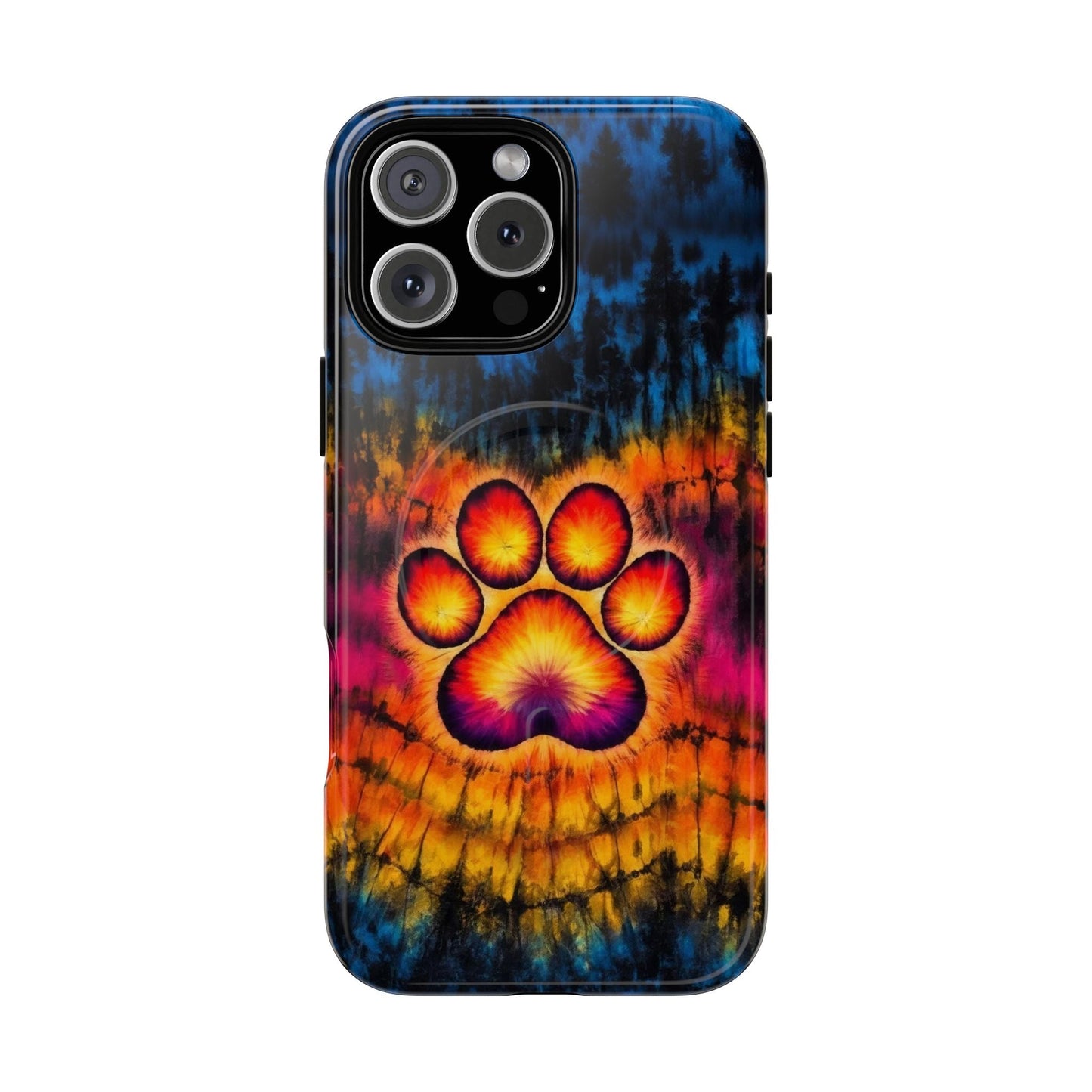 PAW PRINT SWIRL MAGNETIC PHONE CASE  - TLHG2404264