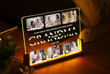 Load image into Gallery viewer, Mom We Love You Custom Acrylic LED Night Light, Mom Gift, Mother&#39;s Day Gift
