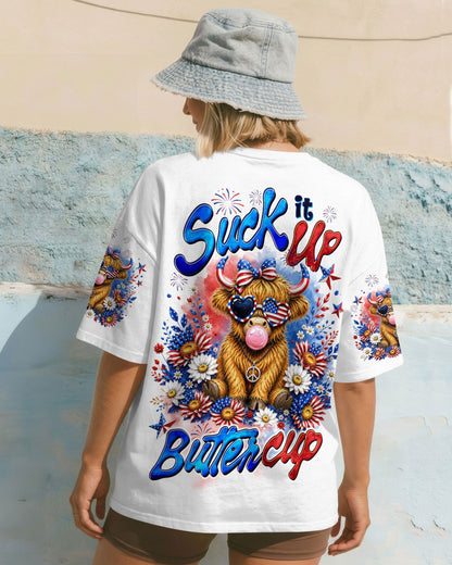 SUCK IT UP BUTTERCUP COW ALL OVER PRINT - TLTW2705262