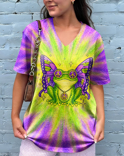 BELIEVE IN THE MAGIC AROUND YOU FROG ALL OVER PRINT - TLHN2804261