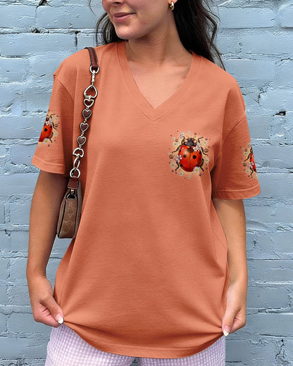 BUTTERFLY KISSES AND LADYBUG HUGS ALL OVER PRINT - TYQY0705262