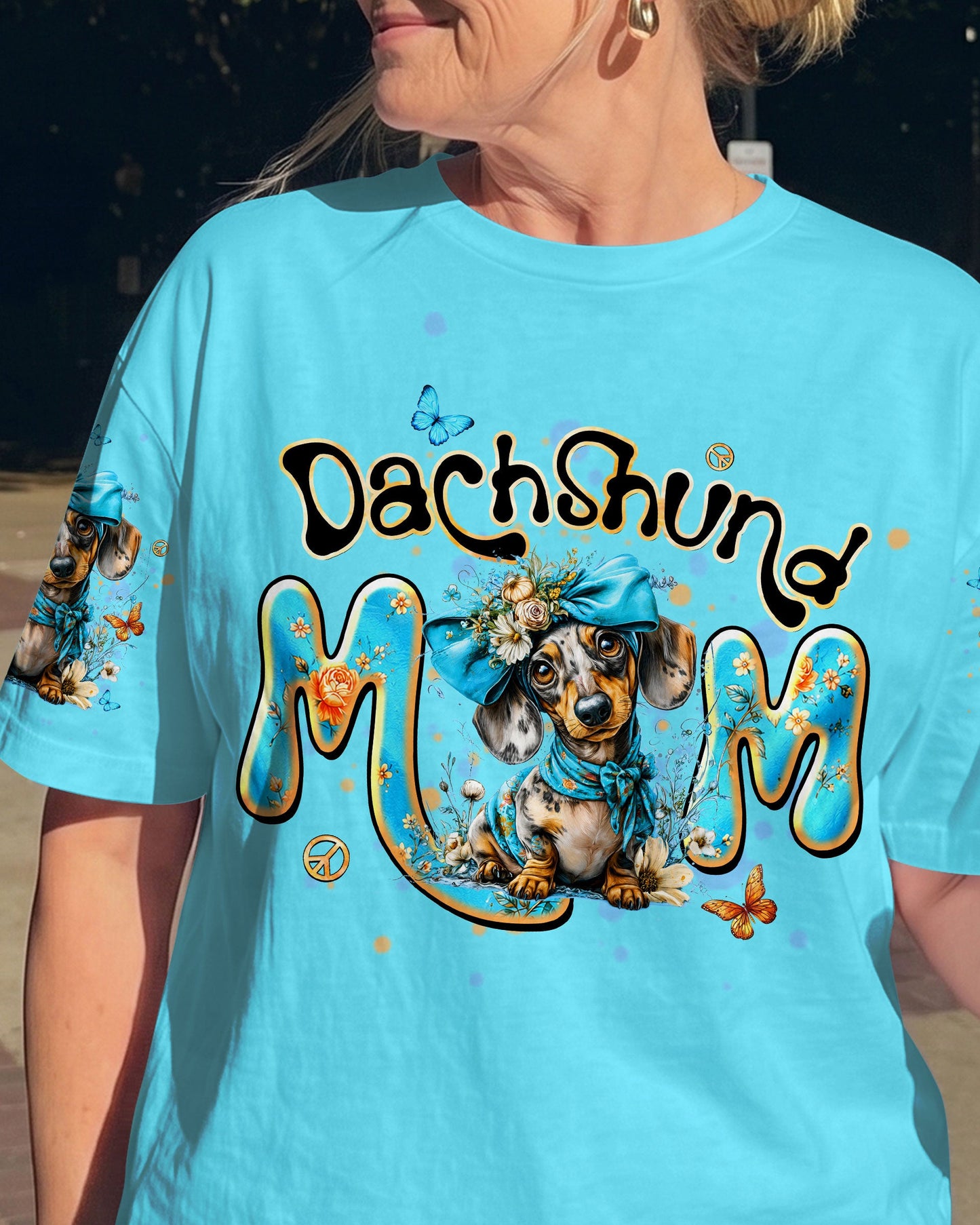 DACHSHUND MOM COOLER DOG  ALL OVER PRINT  - TLTW0605262