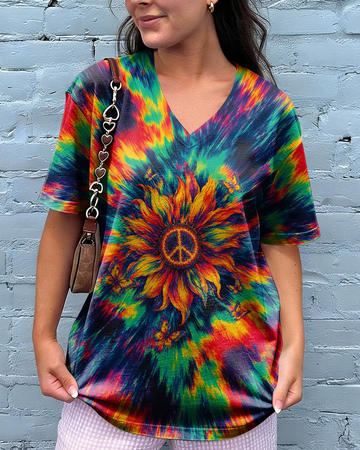 HIPPIE SOUL SUNFLOWER ALL OVER PRINT   - TLNT0206262