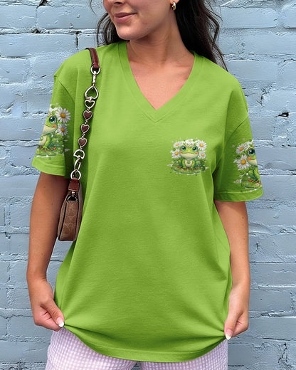 JUST BREATHE FROG ALL OVER PRINT - TYPQ2606261