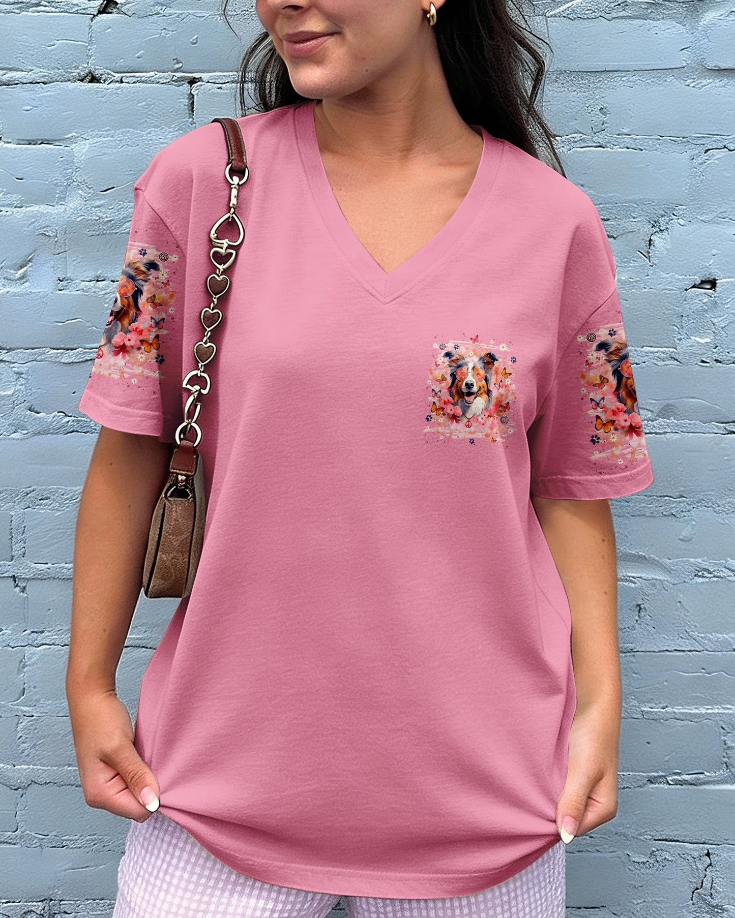 WHISPER WORDS OF WISDOM LET IT BE AUSTRALIAN SHEPHER DOG ALL OVER PRINT - TYLN2905262