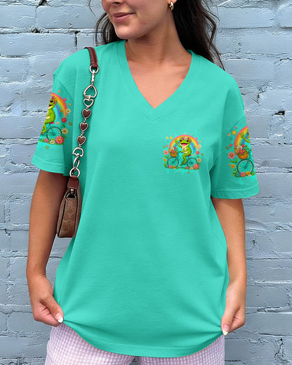 BE HUMBLE BE KIND FROG ALL OVER PRINT - TLTW0207264