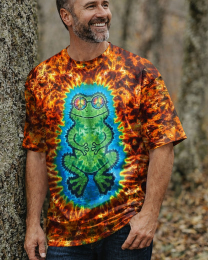 GREEN FROG HIPPIE ALL OVER PRINT - TLTW1505261