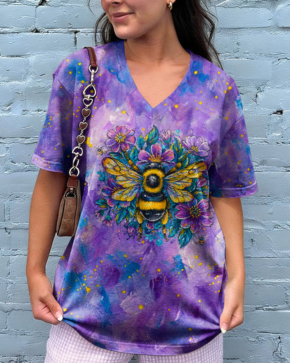 WHISPER WORDS OF WISDOM LET IT BE BEE  ALL OVER PRINT  - TLNO2304261
