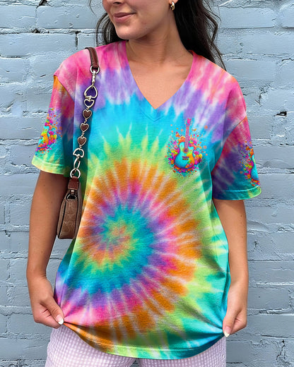 WHISPER WORDS OF WISDOM LET IT BE GUITAR COLORFUL ALL OVER PRINT - TYPQ1704262