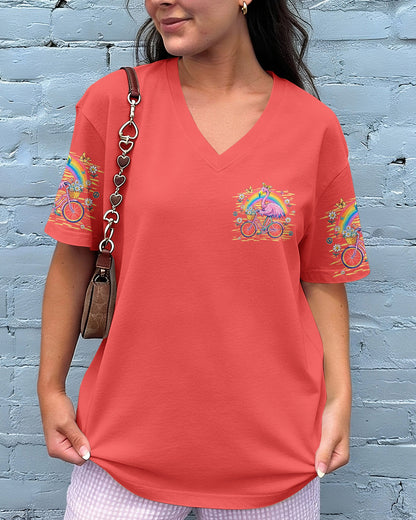 BE HUMBLE BE KIND FLAMINGO ALL OVER PRINT  - TLHG0107264