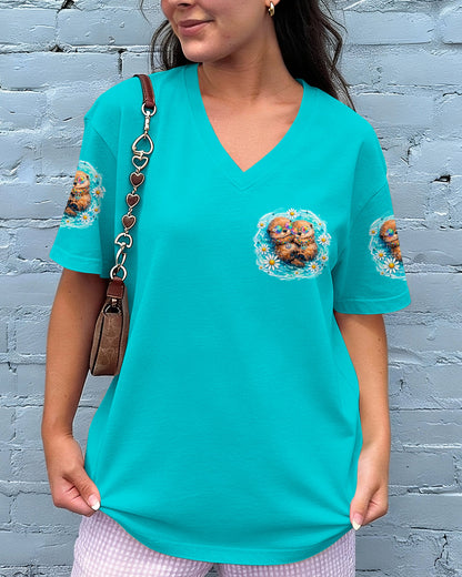 WHISPER WORDS OF WISDOM LET IT BE OTTER ALL OVER PRINT - TY1505262