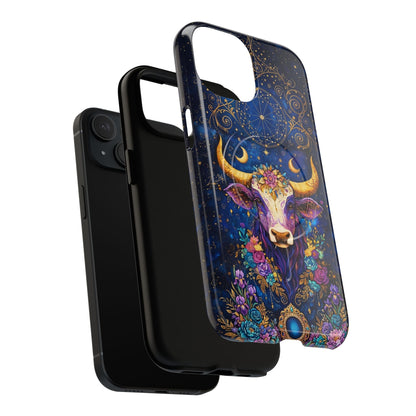 HIPPIE MAGIC COW MAGNETIC PHONE CASE - TLNT2304262