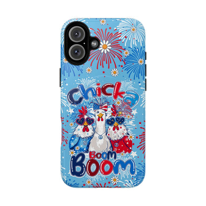 CHICKA BOOM BOOM HIPPIE CHICKEN MAGNETIC PHONE CASE - TY0406261