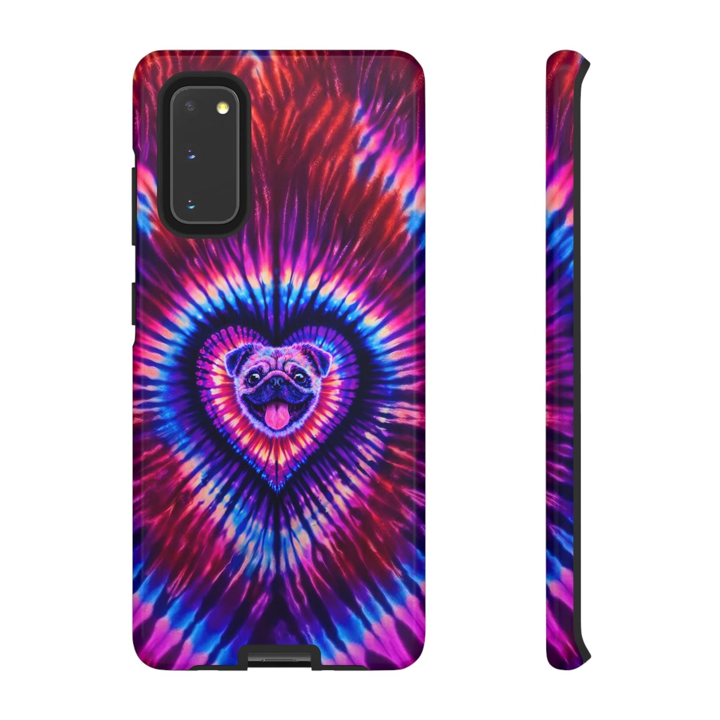PUG DOG HEART SWIRL PHONE CASE  - TLTW1104264