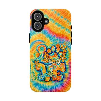 LOVE PAW PRINT SWIRL PHONE CASE  - TLHN2304264