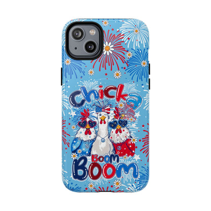 CHICKA BOOM BOOM HIPPIE CHICKEN MAGNETIC PHONE CASE - TY0406261