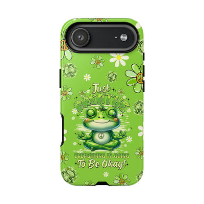 JUST BREATHE FROG PHONE CASE - TYQY1304261
